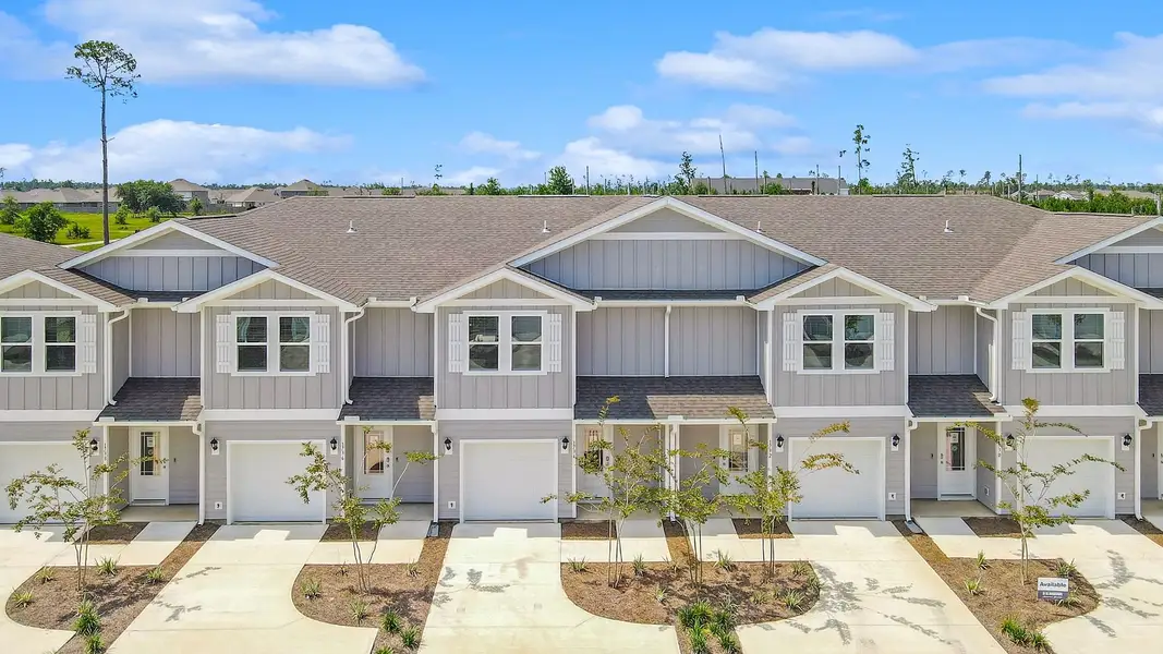 Front exterior of a home in the Jake's Landing community, located in Lynn Haven, FL (Image 5). Front exterior of a home in the Jake's Landing community, located in Lynn Haven, FL (Image 5).