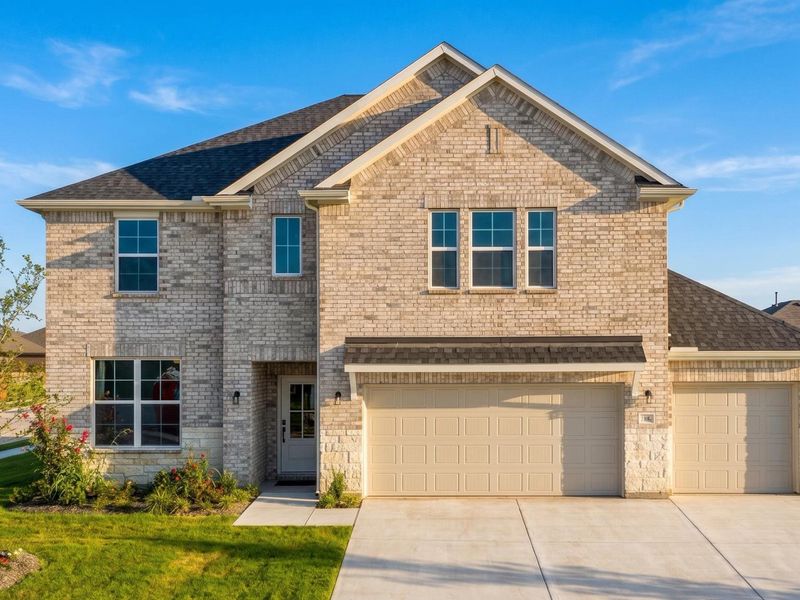 Front exterior of a home in the Waverly Estates community, located in Josephine, TX (Image 6). Front exterior of a home in the Waverly Estates community, located in Josephine, TX (Image 6).