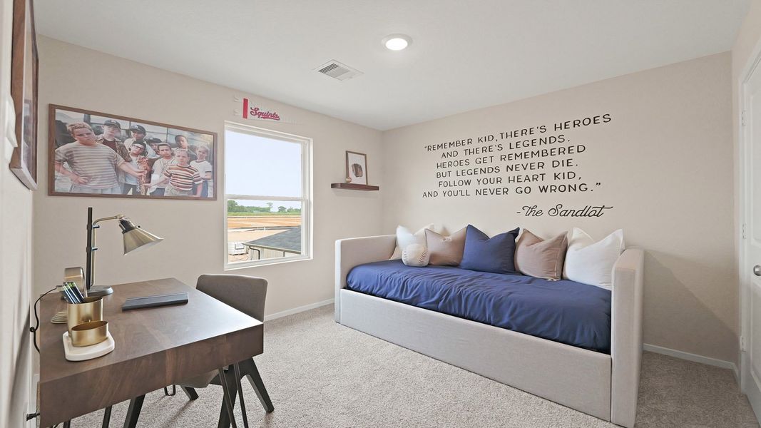 Furnished interior in a model home at Sunset Valley in Hockley (Image 7).