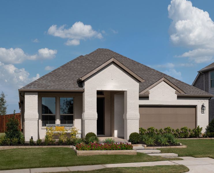 Front exterior of a home in the View at the Reserve 50s community, located in Mansfield, TX (Image 6).