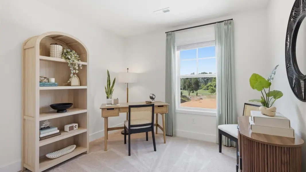 Furnished interior in a model home at Oak Vista in Knoxville (Image 33).