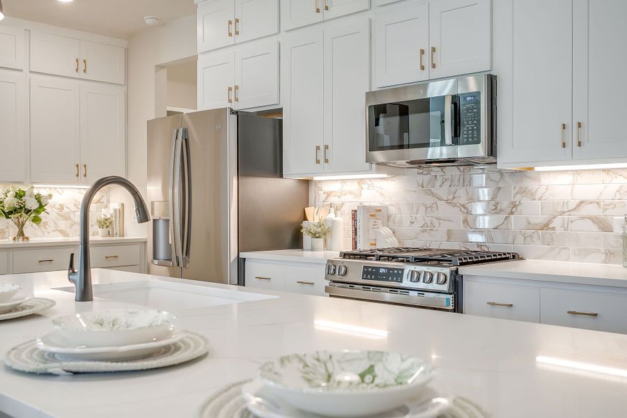 Close-up of interior finishes in a home at Creekside, Royse City (Image 120).