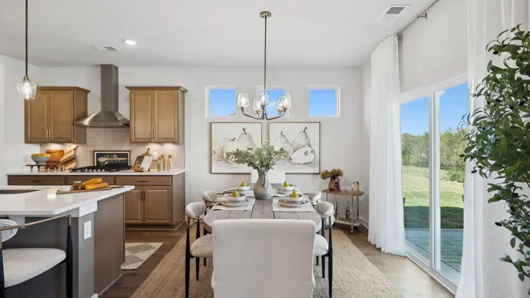 Furnished interior in a model home at Walnut Ridge in Lebanon (Image 25).
