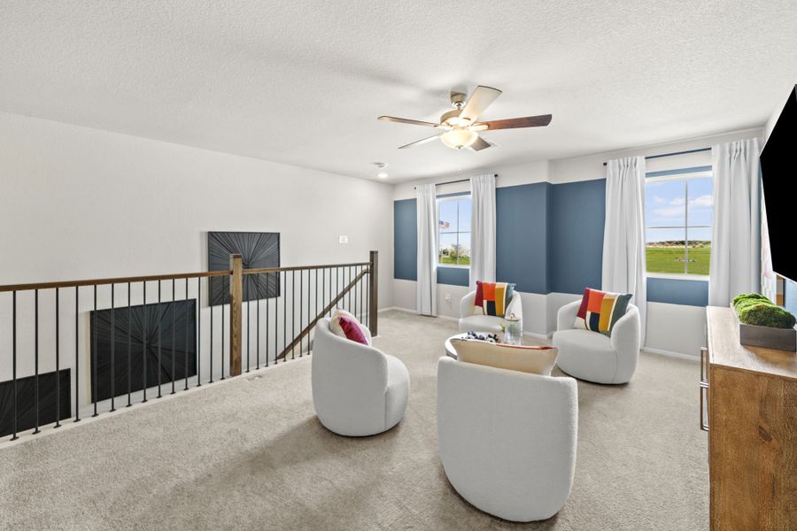 Furnished interior in a model home at Azalea in Pattison (Image 30). Furnished interior in a model home at Azalea in Pattison (Image 30).