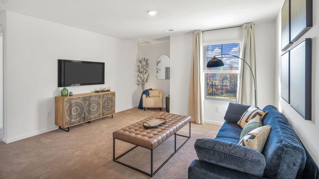 Furnished interior in a model home at Catlett Cove in Knoxville (Image 15). Furnished interior in a model home at Catlett Cove in Knoxville (Image 15).