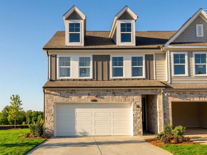 Front exterior of a home in the Hemingway community, located in Cumming, GA (Image 5).