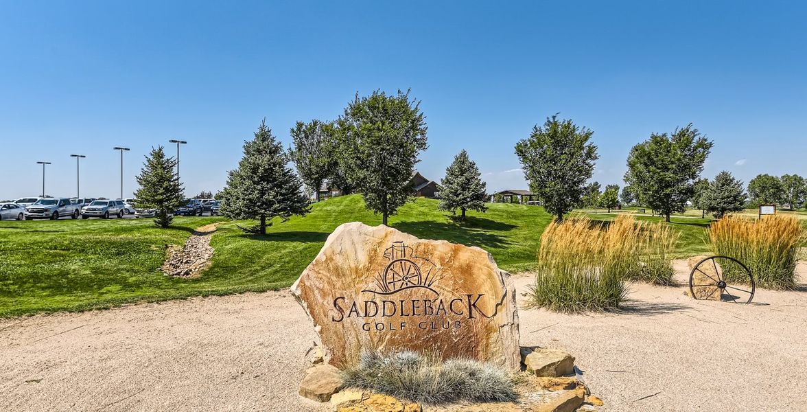 Saddleback Golf Course entrance Saddleback Golf Course entrance