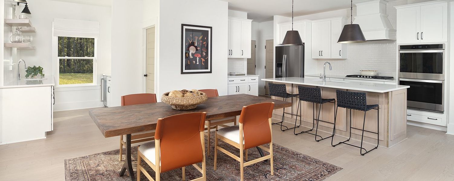 Furnished interior in a model home at Watson Hill in Summerville (Image 8). Furnished interior in a model home at Watson Hill in Summerville (Image 8).