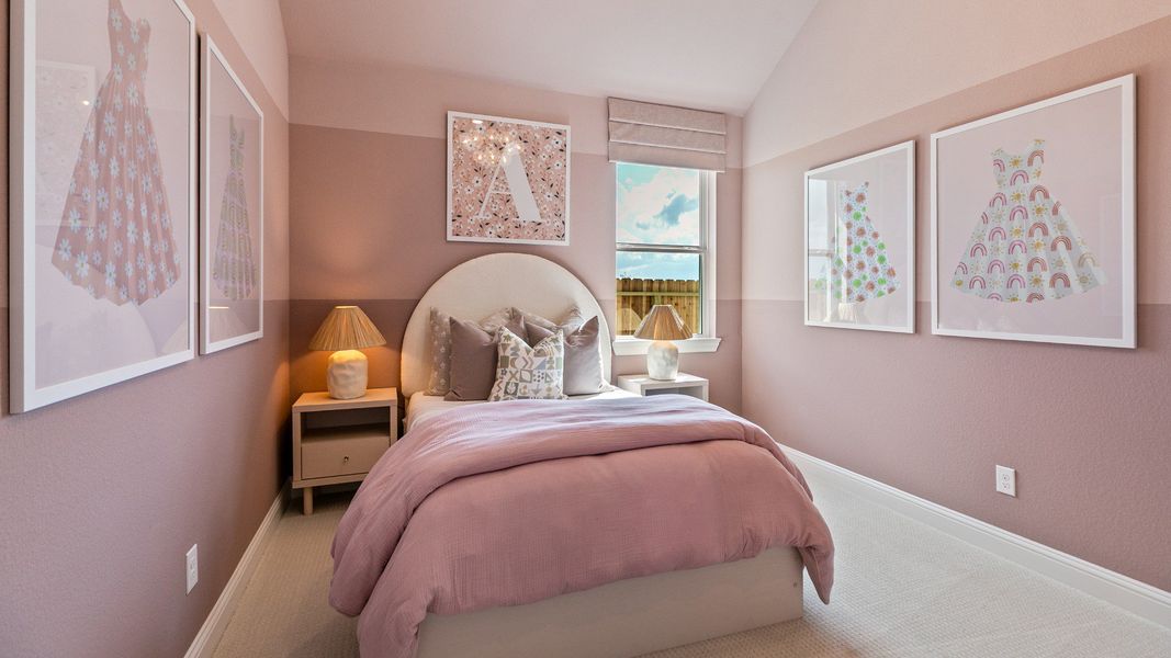 Furnished interior in a model home at Westland Ranch in League City (Image 35). Furnished interior in a model home at Westland Ranch in League City (Image 35).