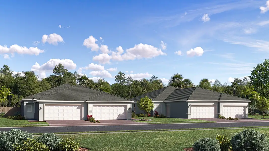 Florida Core 30 Villas Streetscape