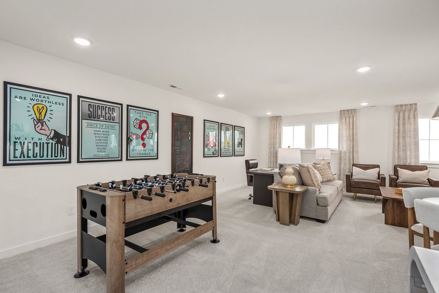 Furnished interior in a model home at Bradshaw Farms in Mount Juliet (Image 5).