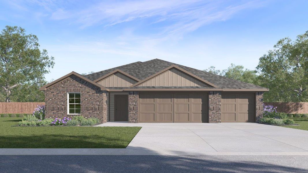 Front exterior of a home in the Portland Village community, located in Portland, TX (Image 11).