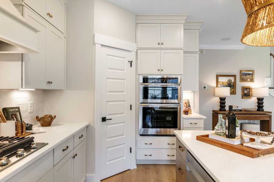 Furnished interior in a model home at Walker's Pointe in Anderson (Image 22). Furnished interior in a model home at Walker's Pointe in Anderson (Image 22).