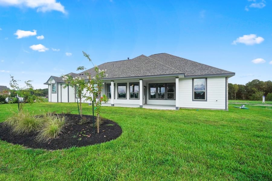 Barton Place Model Home - Madison - Elevation C - Back Exterior Barton Place Model Home - Madison - Elevation C - Back Exterior