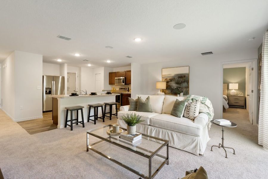 Furnished interior in a model home at Poinciana in Poinciana (Image 6).