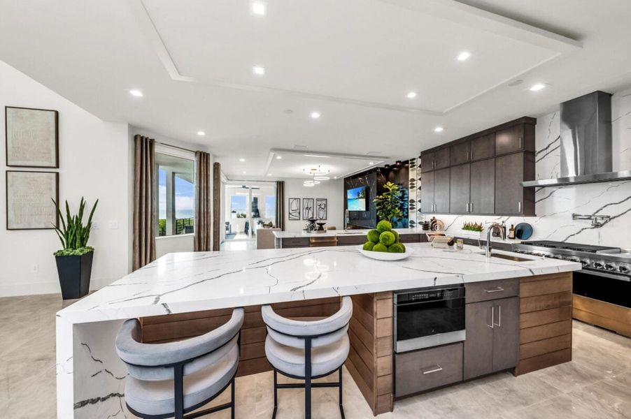 Furnished interior in a model home at Legends Bay in Bradenton (Image 180).