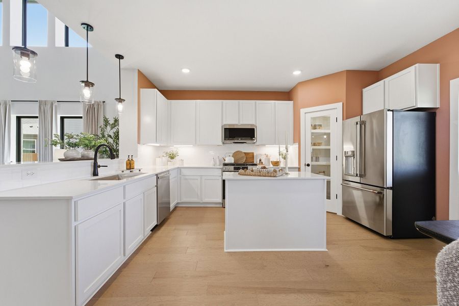 Furnished interior in a model home at Heartland in Heartland (Image 30).