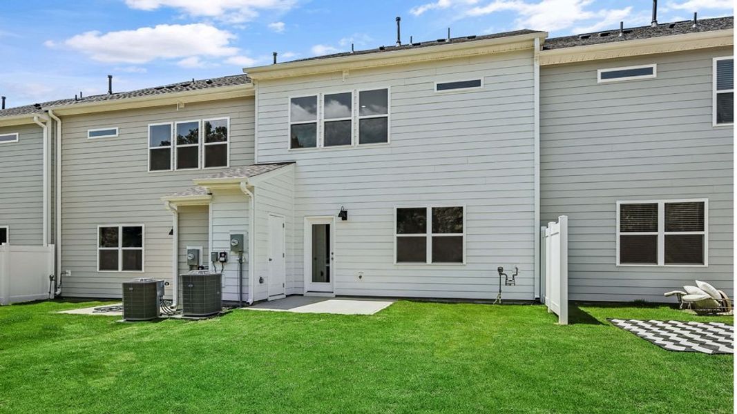 Front exterior of a home in the The Townes Park community, located in Apex, NC (Image 10). Front exterior of a home in the The Townes Park community, located in Apex, NC (Image 10).