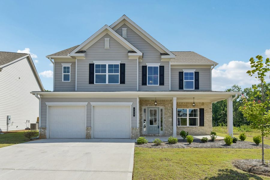 Front exterior of a home in the Chimney Oaks community, located in Homer, GA (Image 5). Front exterior of a home in the Chimney Oaks community, located in Homer, GA (Image 5).