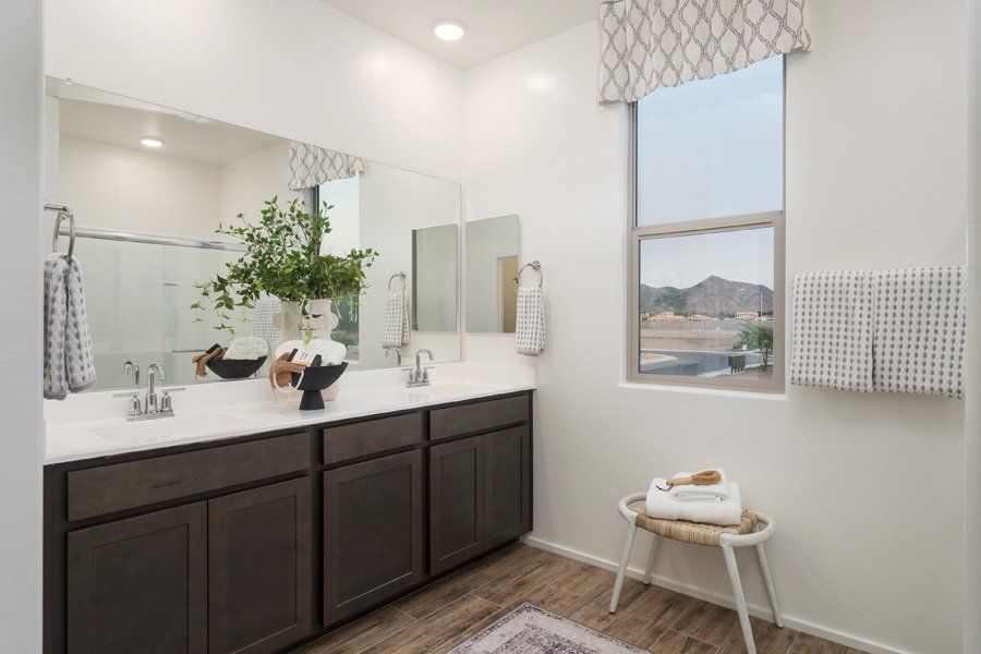 Furnished interior in a model home at Laveen Vistas III in Laveen (Image 38). Furnished interior in a model home at Laveen Vistas III in Laveen (Image 38).