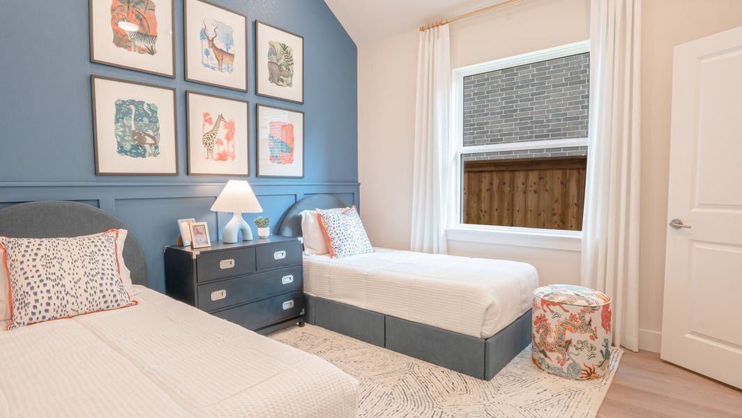 Furnished interior in a model home at Inspiration in Lucas (Image 4).