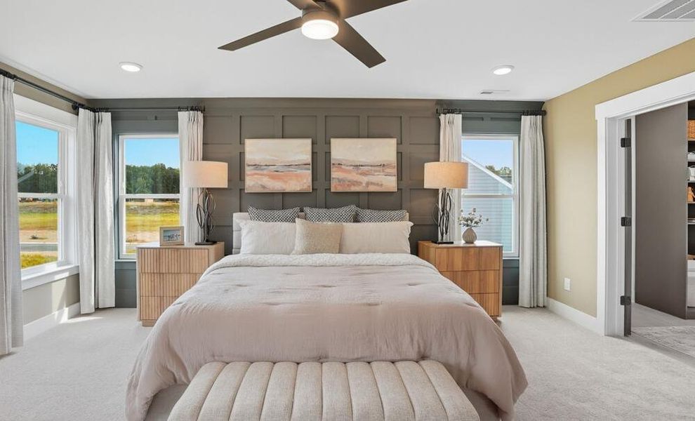 Furnished interior in a model home at Arbordale Reserve in Elgin (Image 12). Furnished interior in a model home at Arbordale Reserve in Elgin (Image 12).