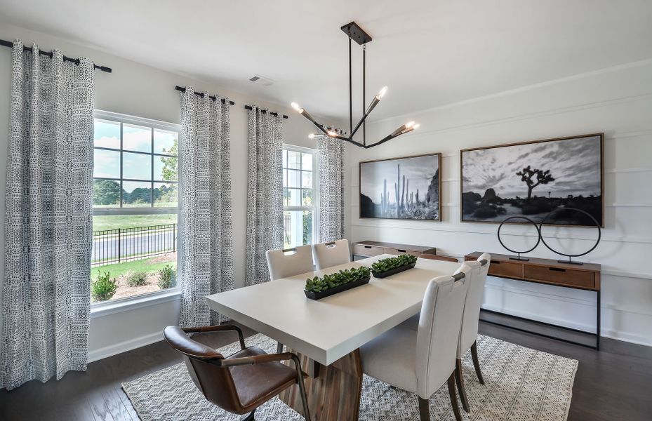 Dining in New Home Construction by Pulte Home Builders Nashville at Hamlet at Carothers Crossing