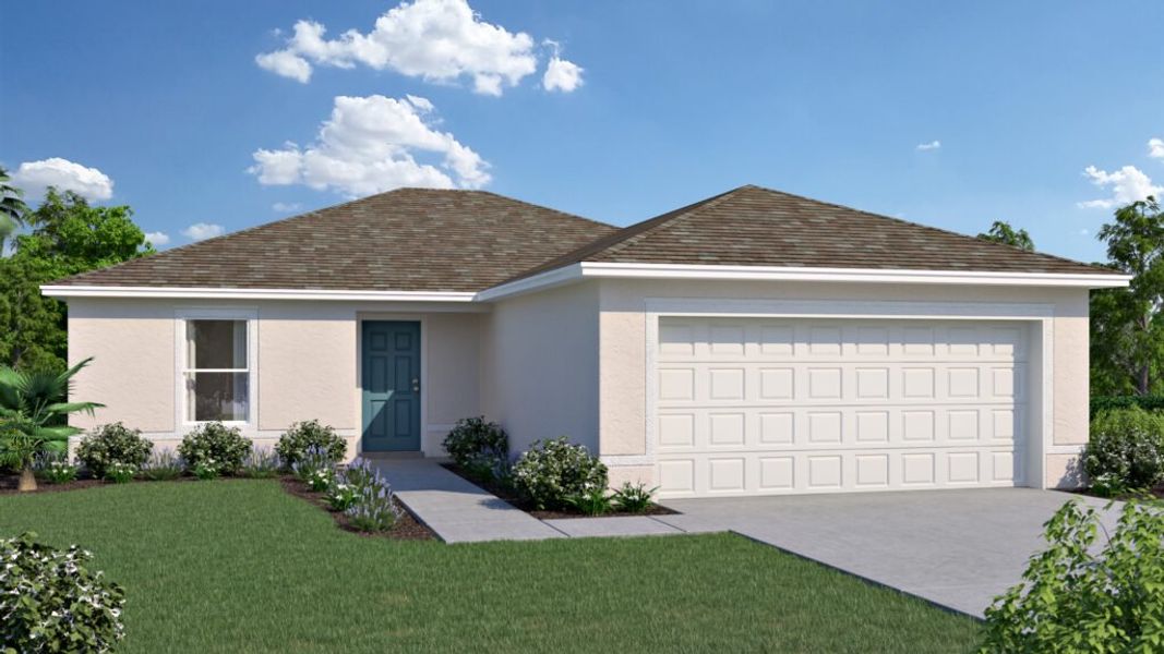 Front exterior of a home in the Citrus Ridge community, located in Lake Wales, FL (Image 4). Front exterior of a home in the Citrus Ridge community, located in Lake Wales, FL (Image 4).