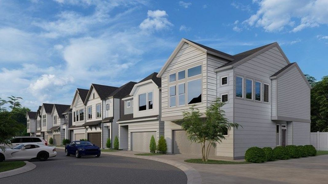 Image 5 of the Dominion at Garden Oaks - City Homes community in Houston, TX.