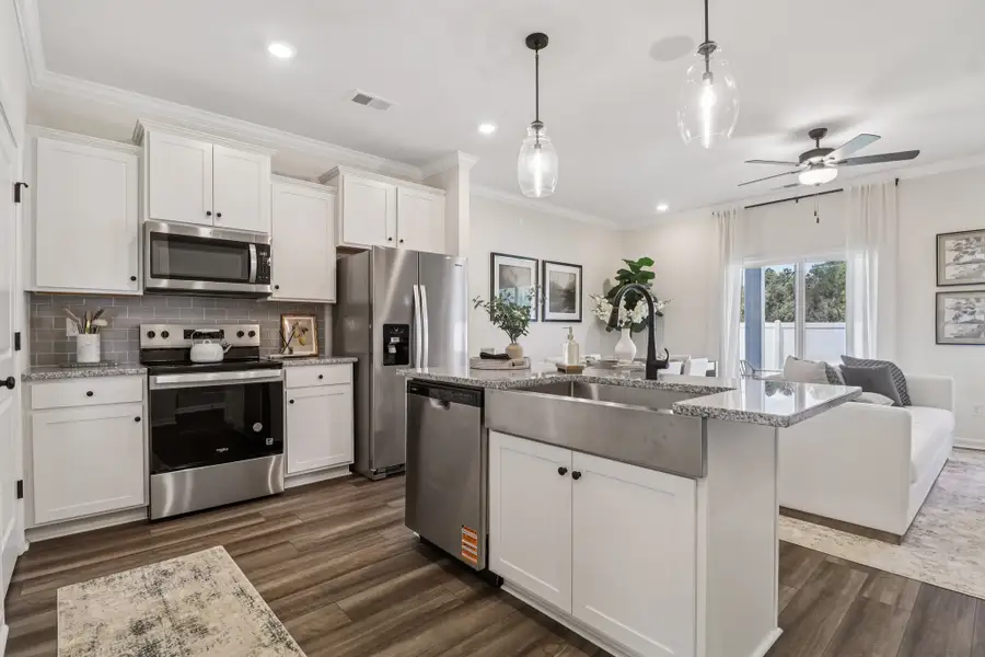 Furnished interior in a model home at Walker’s Trail in Lexington (Image 6).