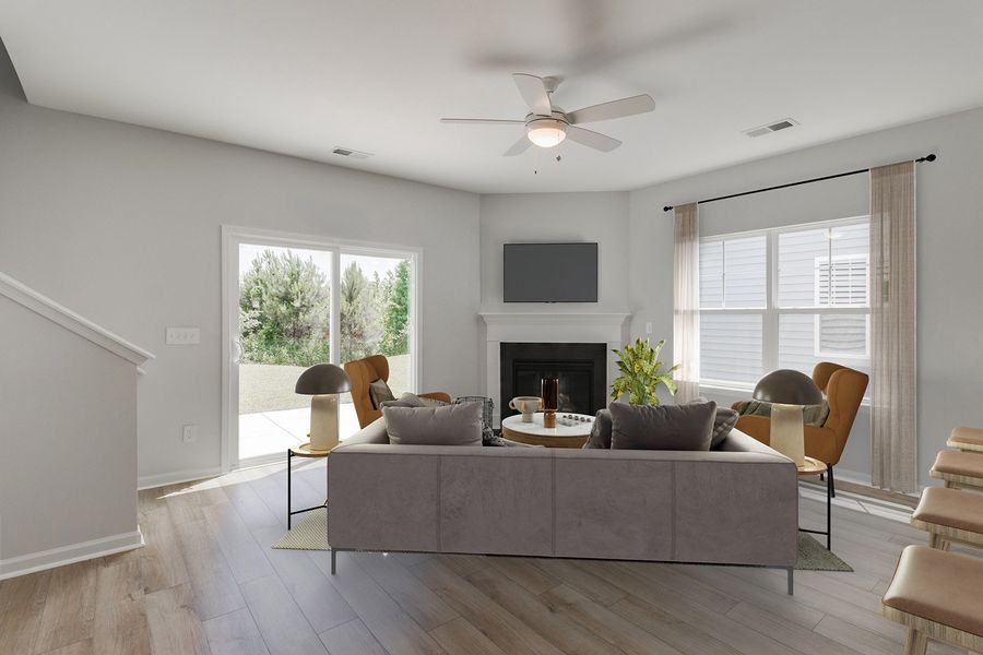 Great Room | Dixon Plan Great Room | Dixon Plan