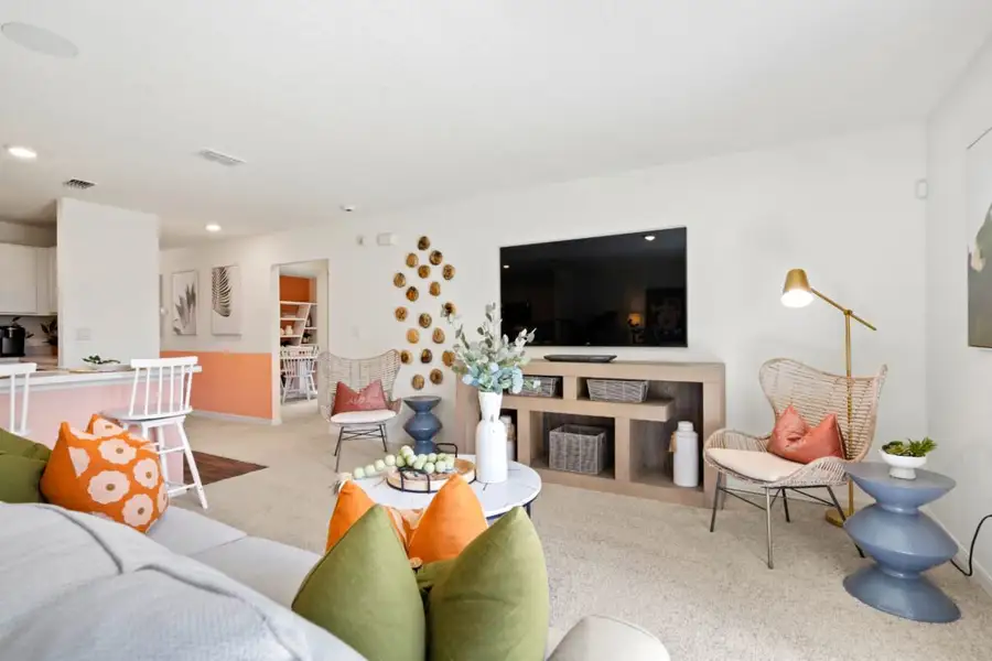 Furnished interior in a model home at Citrus Springs in Citrus Springs (Image 5).