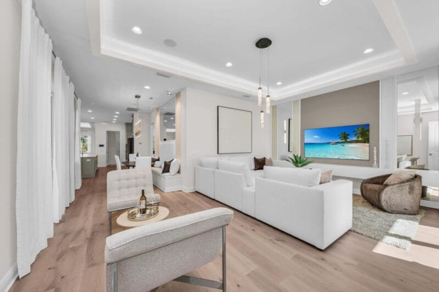 Furnished interior in a model home at Legends Bay in Bradenton (Image 108). Furnished interior in a model home at Legends Bay in Bradenton (Image 108).