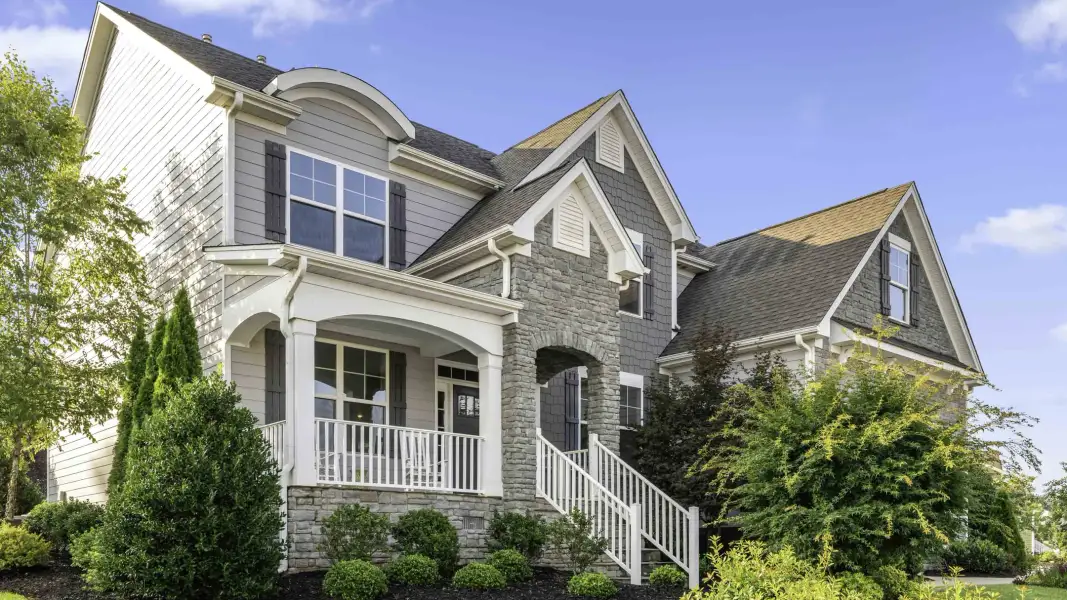 Front exterior of a home in the Pineview Estates community, located in Greensboro, NC (Image 8).