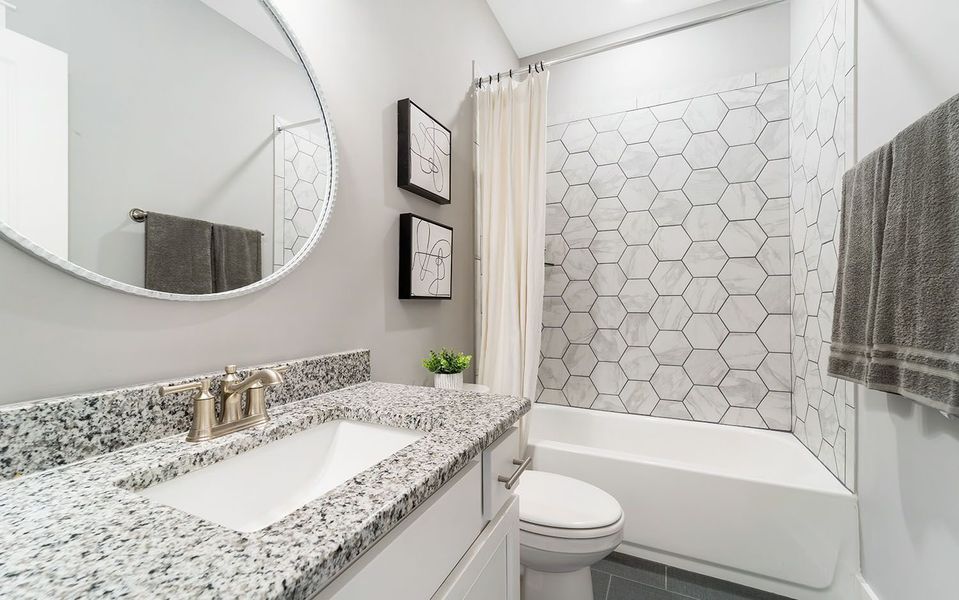 Furnished interior in a model home at McCain's Station in Gallatin (Image 8). Furnished interior in a model home at McCain's Station in Gallatin (Image 8).