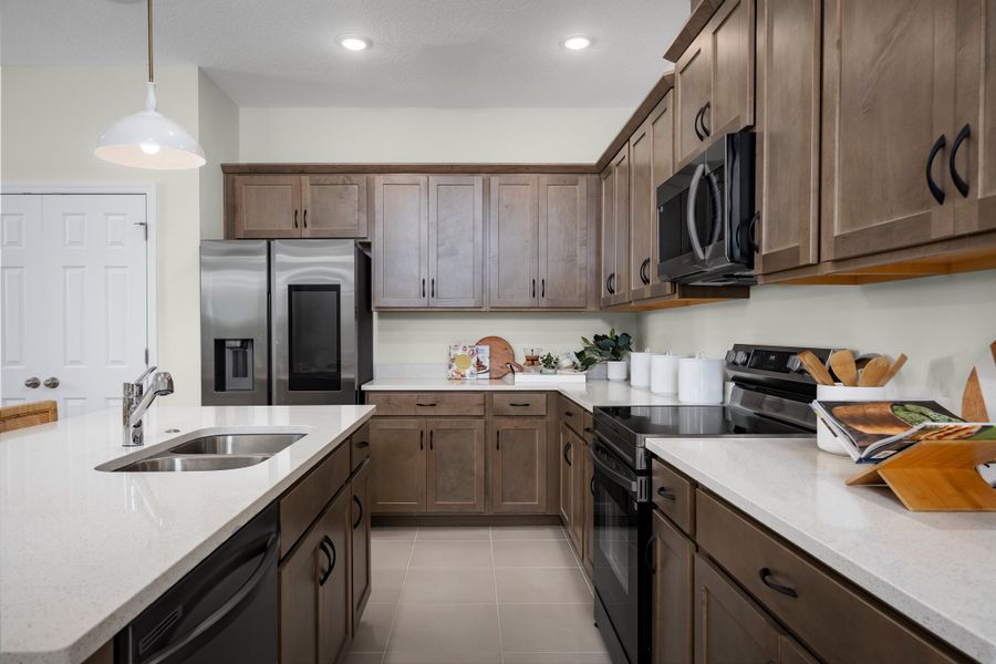 Furnished interior in a model home at Hodges Reserve in Howey-in-the-Hills (Image 6).