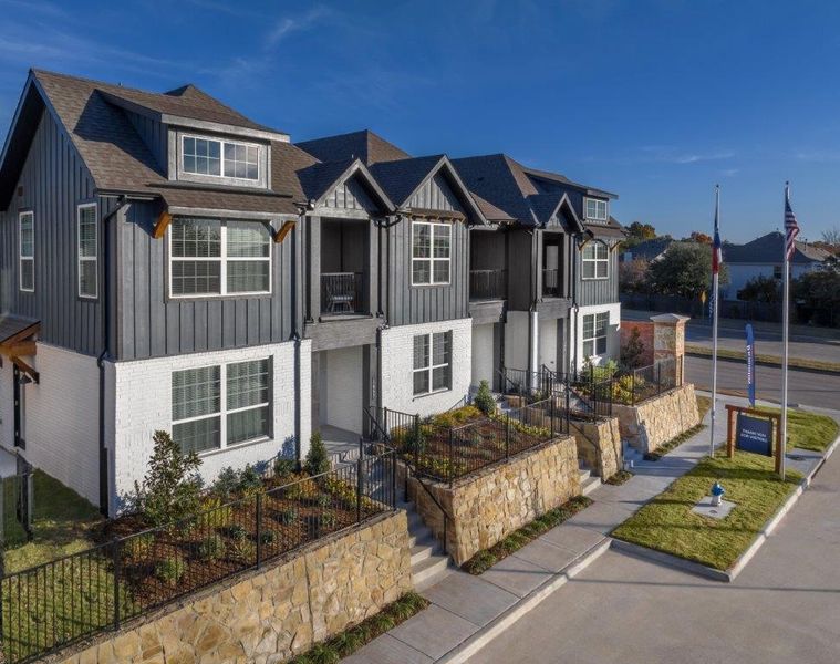 Image 2 of the Villas at Chaparral community in Allen, TX.