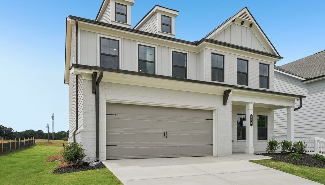Front exterior of a home in the Greenefield community, located in Cartersville, GA (Image 6). Front exterior of a home in the Greenefield community, located in Cartersville, GA (Image 6).