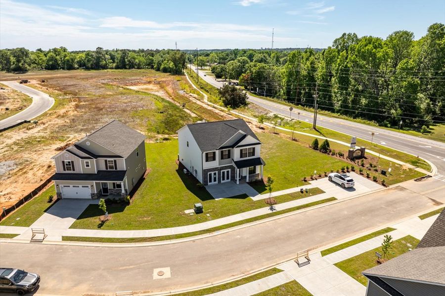 Aerial view of the Camellia Park community in Thomson, GA, showing layout and nearby surroundings (Image 14).