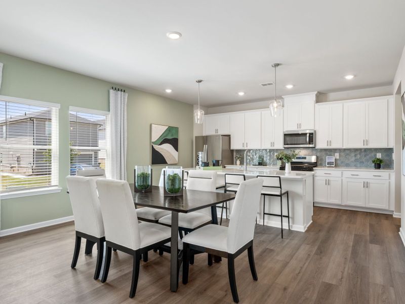 Furnished interior in a model home at Martin Springs - Cottage Series in Lawrenceville (Image 8).