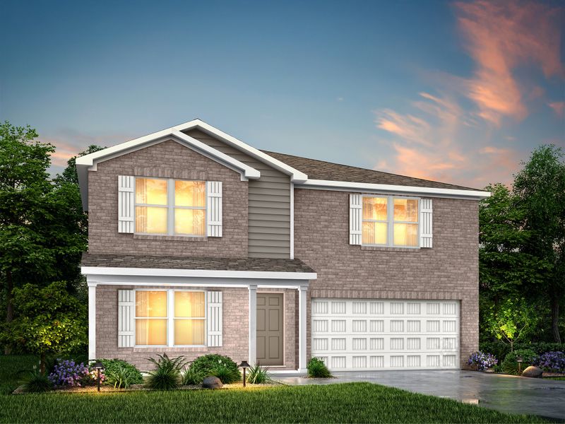 Front exterior of a home in the Cresson Estates community, located in Godley, TX (Image 2). Front exterior of a home in the Cresson Estates community, located in Godley, TX (Image 2).