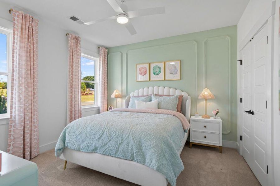 Furnished interior in a model home at Alexander Landing in Mint Hill (Image 33). Furnished interior in a model home at Alexander Landing in Mint Hill (Image 33).