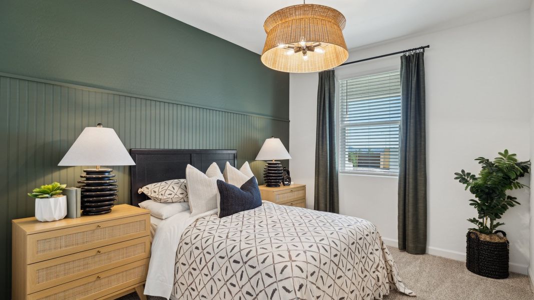 Furnished interior in a model home at Del Rio Ranch in Avondale (Image 17).