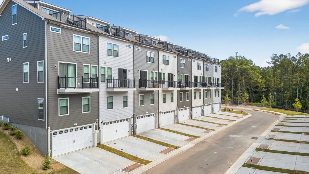 Mews at Preston Ridge New Homes in Cary, NC.  - Slide 35