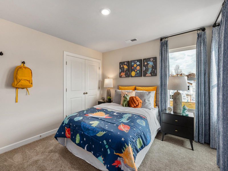 The Opal offers two secondary bedrooms, perfect for kids or guests.