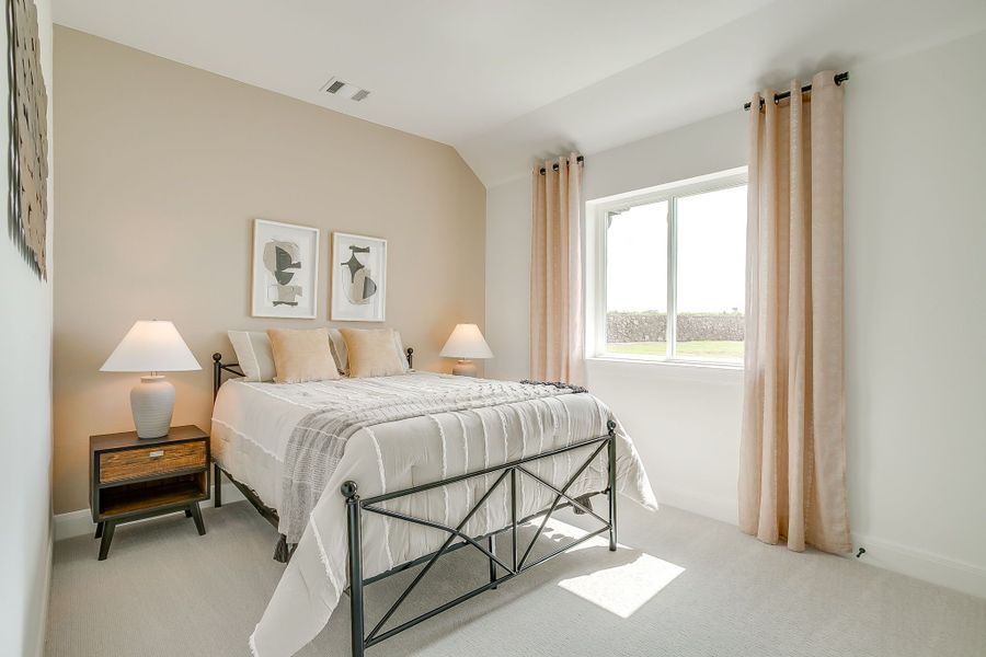 Furnished interior in a model home at Creekside in Royse City (Image 60).