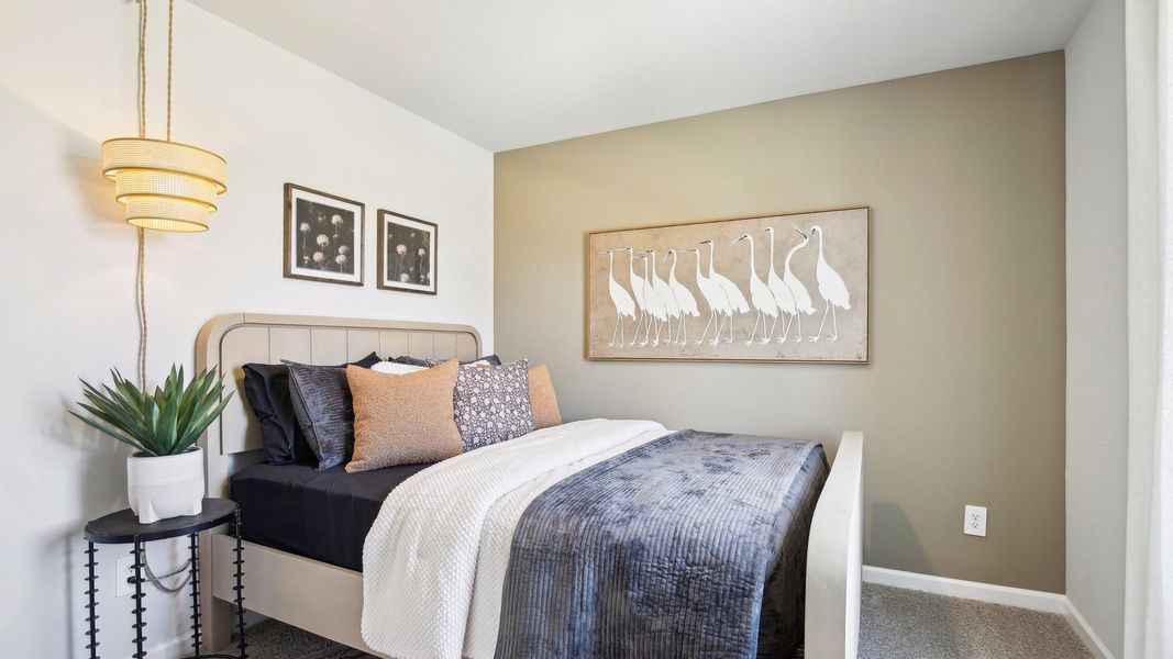 Furnished interior in a model home at Parkside Point in Portland (Image 46).