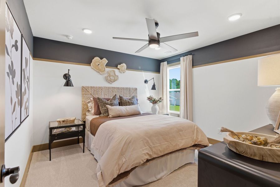 Furnished interior in a model home at Terrapin in Leland (Image 47). Furnished interior in a model home at Terrapin in Leland (Image 47).