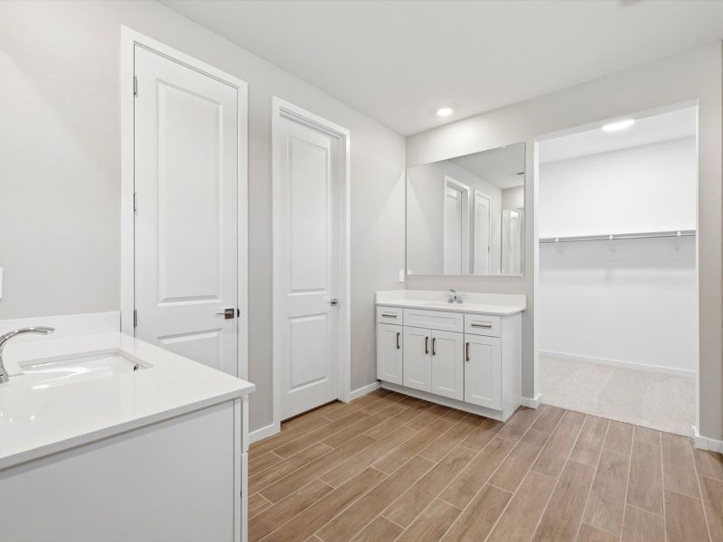 Furnished interior in a model home at Blossom Rock Reserve Series in Apache Junction (Image 9). Furnished interior in a model home at Blossom Rock Reserve Series in Apache Junction (Image 9).