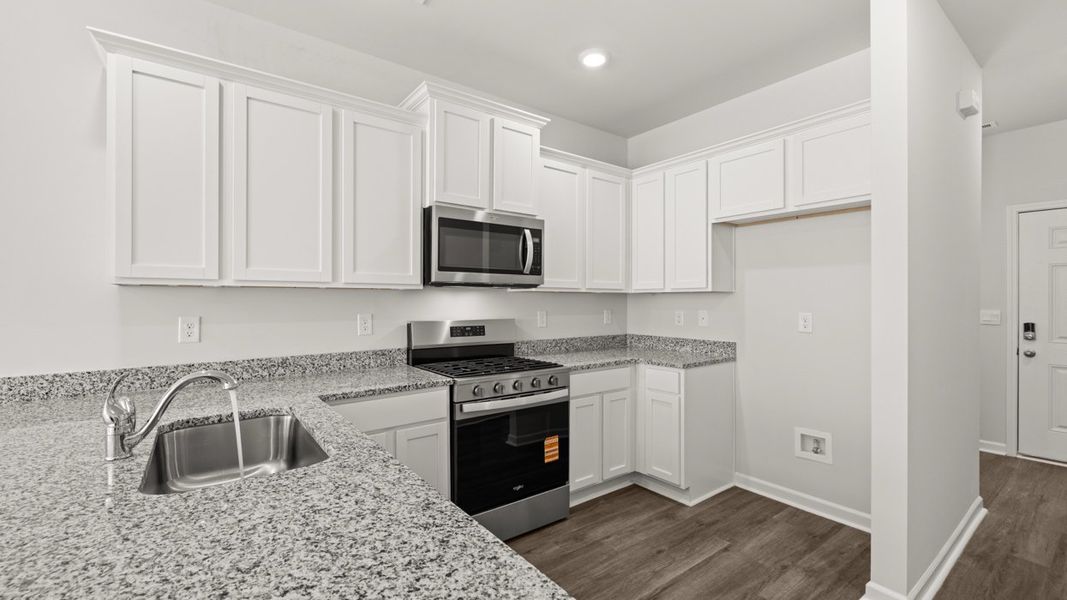 Furnished interior in a model home at Byrd Village in Graniteville (Image 16).